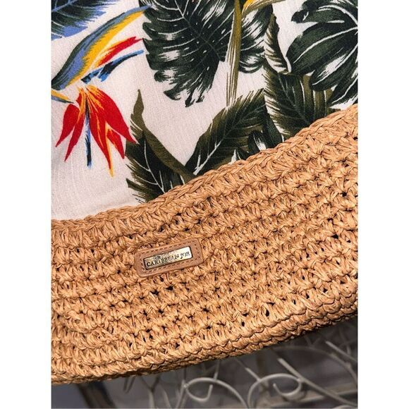 Nice Caribbean Joe Tote Beach Bag Shoulder Bag GOOD CONDITION - Picture 3 of 10